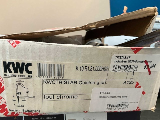 Kwc tristar kraan - afbeelding 3 van  3