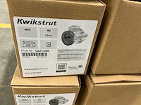 Kwikstrut m8 partij geluidsisolerende pijpklemmen - afbeelding 3 van  4