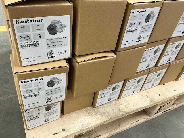 Kwikstrut m8 partij geluidsisolerende pijpklemmen - afbeelding 4 van  4