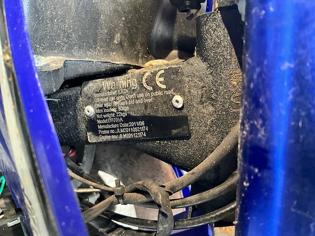 Kxd db701a pocketbike - afbeelding 7 van  8