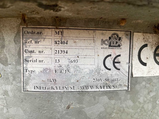 Kylix trainings-stapmolen 4 paarden - ø 15 m – compleet met besturing & omheining - afbeelding 5 van  13