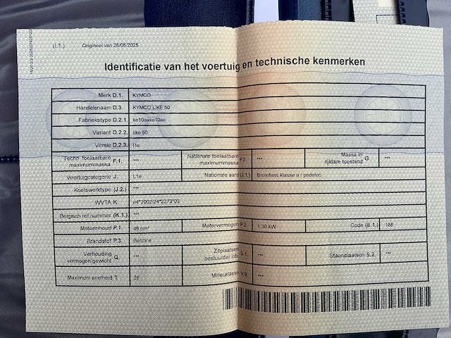 Kymco like 50 scooter - afbeelding 22 van  33