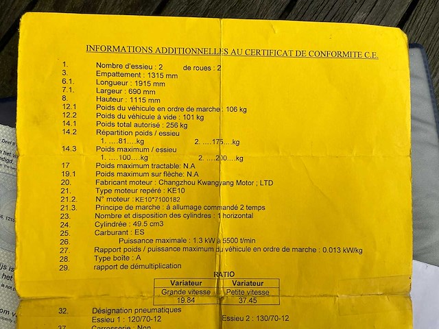 Kymco like 50 scooter - afbeelding 26 van  33