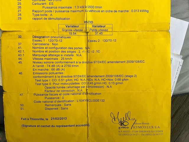 Kymco like 50 scooter - afbeelding 27 van  33