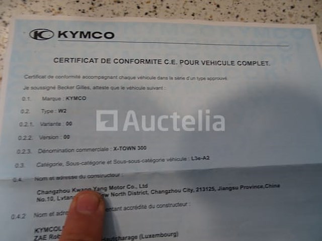 Kymco x town 125 scooter - afbeelding 21 van  28