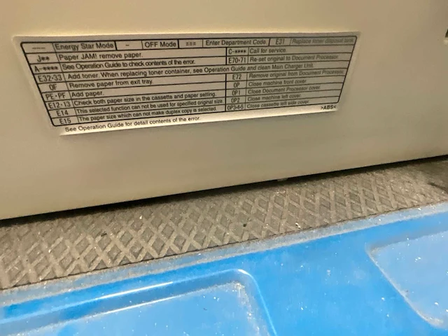 Kyocera bedrijfskopieermachine - afbeelding 6 van  7