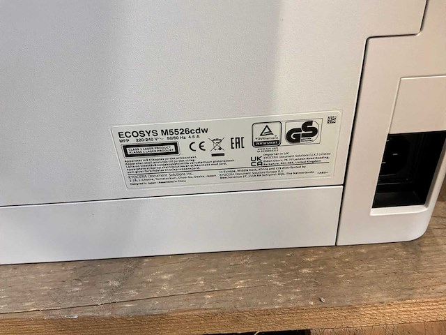 Kyocera ecosys m5526cdw printer - afbeelding 5 van  5