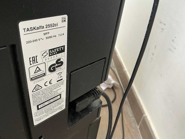 Kyocera taskalfa 2552ci multifunctional - afbeelding 7 van  7