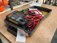 Kyoritsu 3125 a hoogspanningsisolatietester - afbeelding 5 van  5