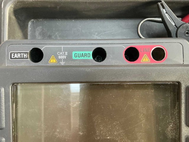 Kyoritsu 3125 hoogspanningsisolatietester - afbeelding 4 van  4