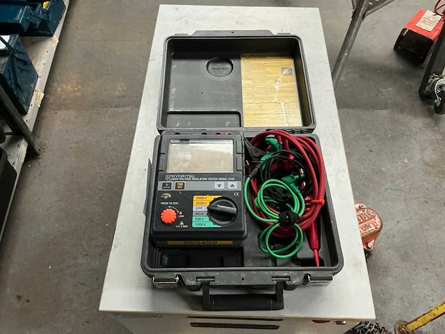 Kyoritsu 3125 isolatietester - afbeelding 1 van  4