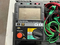 Kyoritsu 3125 isolatietester - afbeelding 2 van  4