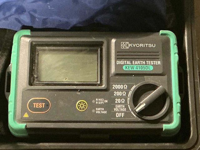 Kyoritsu 4105dl aardingsweerstandsmeter - afbeelding 1 van  3