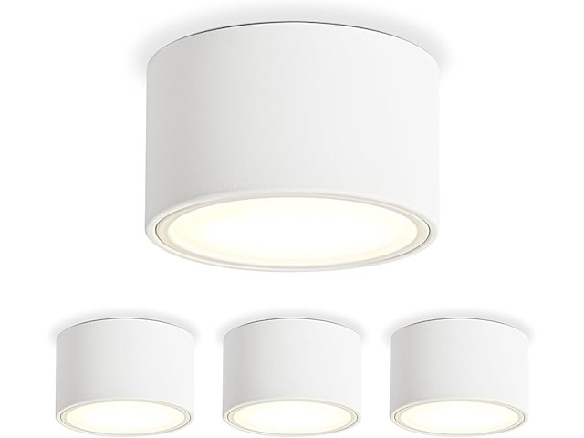 Kyotech 4 x led-oppervlaktespots - afbeelding 1 van  5