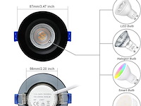 Kyotech inbouw led-spots (set van 6) - afbeelding 4 van  4