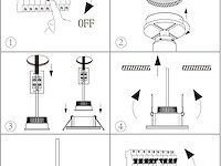 Kyotech inbouw led-spots (set van 6) - afbeelding 4 van  6