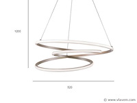 Kyoto 360 design armatuur satijn goud - afbeelding 5 van  8