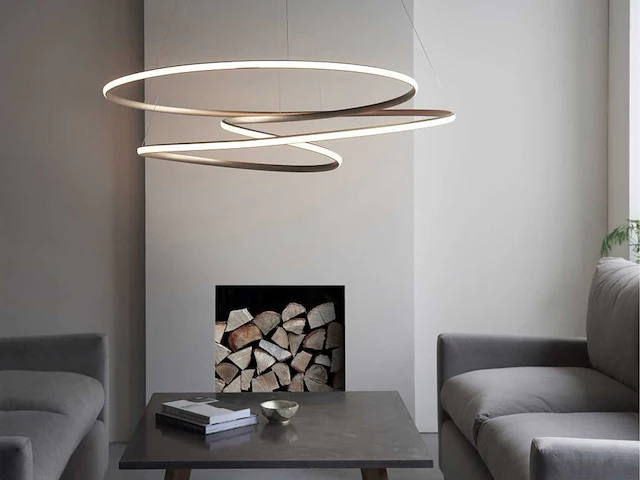 Kyoto 360 design armatuur satijn goud - afbeelding 5 van  8