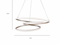 Kyoto 360 design armatuur satijn goud - afbeelding 5 van  8