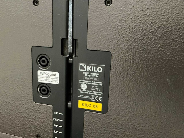 L-acoustics kilo luidspreker (2x) - afbeelding 3 van  4