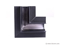 L-connector voor inbouw magnetische rails 20 mm - horizontaal (x4) - afbeelding 2 van  4