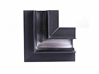 L-connector voor inbouw magnetische rails 20 mm - horizontaal (x4) - afbeelding 3 van  5