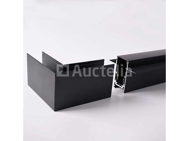 L connector voor uitsteekmagnetische rails 20 mm - horizontaal (x4) - afbeelding 4 van  4