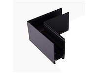 L-connector voor uitsteekmagnetische rails 20 mm - horizontaal (x4) - afbeelding 1 van  2