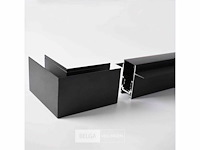 L-connector voor uitsteekmagnetische rails 20 mm - horizontaal (x4) - afbeelding 3 van  5