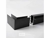 L connector voor uitsteekmagnetische rails 20 mm - horizontaal (x4) - afbeelding 3 van  5