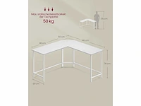 L-vormig hoekbureau, computerbureau - afbeelding 2 van  6