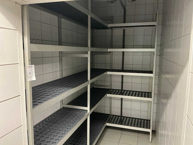 L-vormige koelcelrek - afbeelding 1 van  5