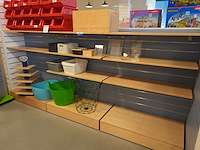 L-vormige winkelwand | blauw - afbeelding 2 van  5