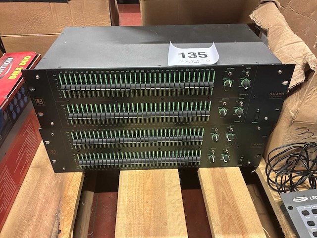 La audio eq231g equaliser (2x) - afbeelding 1 van  3