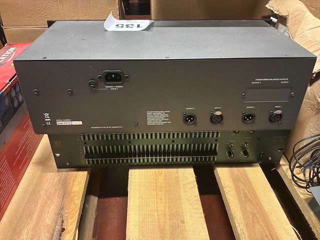 La audio eq231g equaliser (2x) - afbeelding 3 van  3