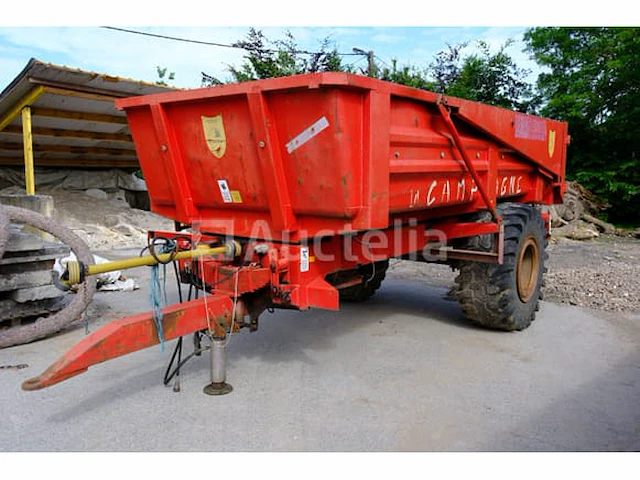 La campagne bc10 landbouwtrailer (vin: 3404) - afbeelding 4 van  16
