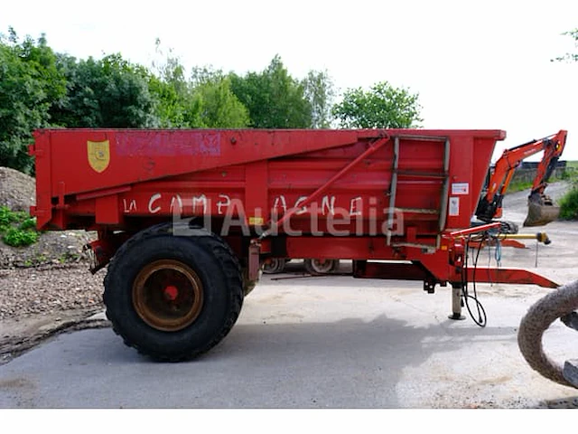 La campagne bc10 landbouwtrailer (vin: 3404) - afbeelding 7 van  16