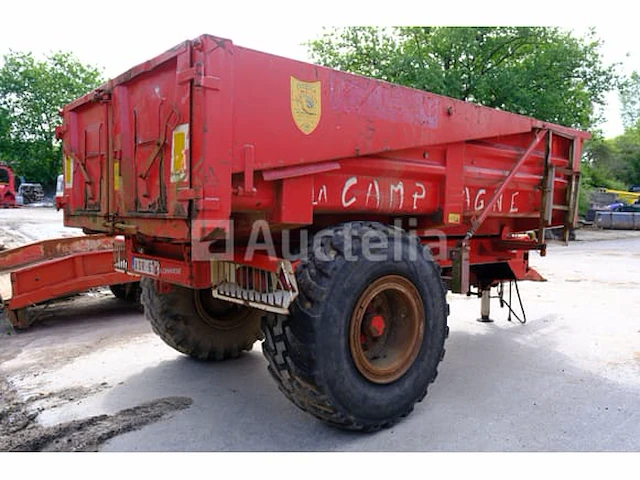 La campagne bc10 landbouwtrailer (vin: 3404) - afbeelding 10 van  16