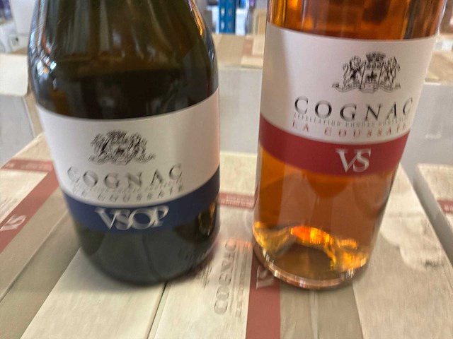 La coussaie vsop cognac 70 cl (48x) - afbeelding 2 van  6