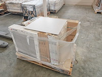 La fenice fattoamano bianco mat 61x61 cm tegel 63,7 m² - afbeelding 2 van  5