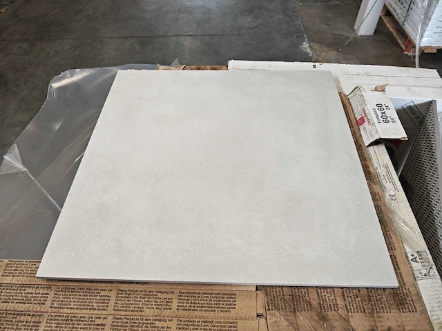 La fenice fattoamano bianco mat 61x61 cm tegel 63,7 m² - afbeelding 2 van  7