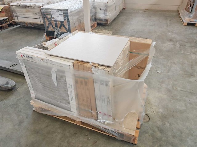 La fenice fattoamano bianco mat 61x61 cm tegel 63,7 m² - afbeelding 4 van  7