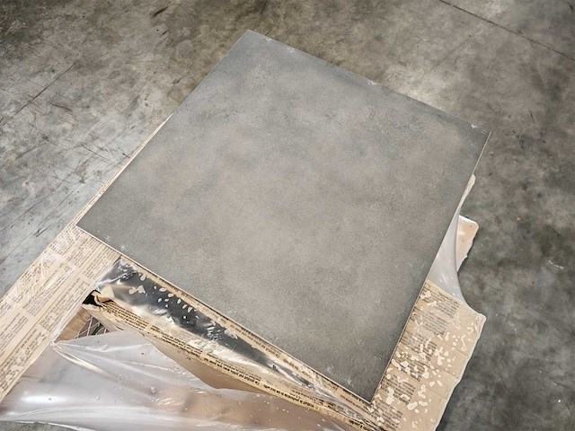 La fenice fattoamano nero mat 61x61 cm tegel 67,8 m² - afbeelding 3 van  7