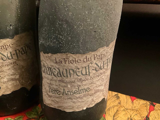 La fiole du pape pierre anselme chateauneuf-du-pape wijn (2x) - afbeelding 2 van  7