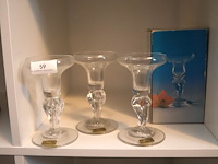 La fleur kaarsenhouder (x3) - afbeelding 1 van  3