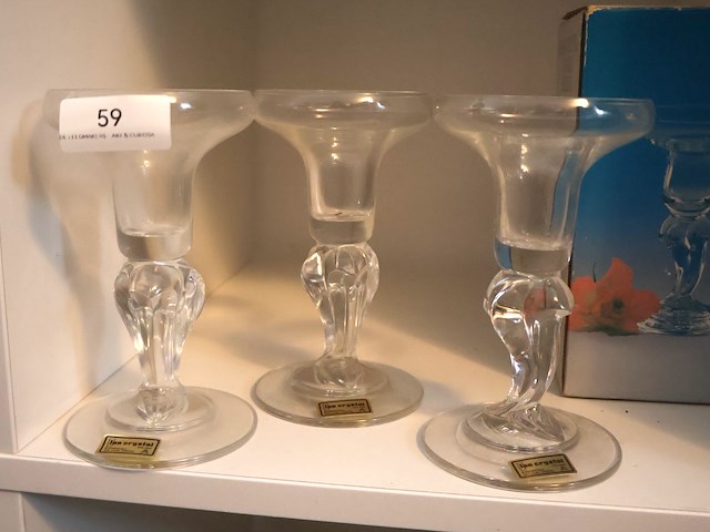 La fleur kaarsenhouder (x3) - afbeelding 2 van  3