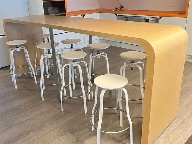 La palma - bartafel +10 krukken - barkruk - afbeelding 5 van  12