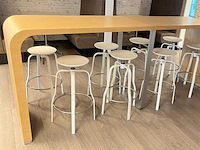 La palma - bartafel +10 krukken - barkruk - afbeelding 12 van  12