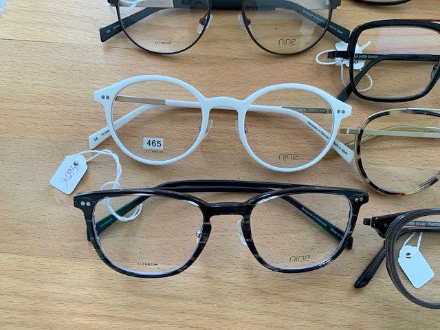 La petite lunette rouge / glossi / nine designer montuur (14x) - afbeelding 2 van  15