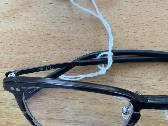 La petite lunette rouge / glossi / nine designer montuur (14x) - afbeelding 7 van  15